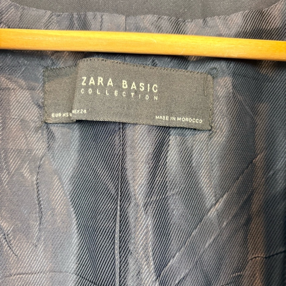 Zara Vest with navy with White Piping - Picture 9 of 13